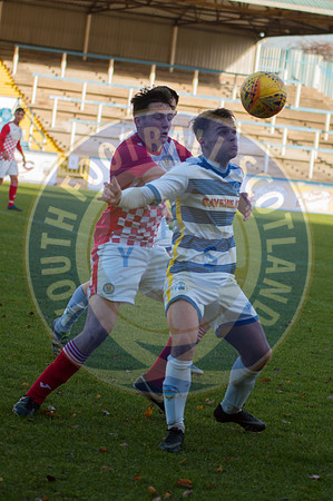 SFA Youth Cup, Round 4; Greenock Morton V St Mirren, Cappielow Park, Greenock