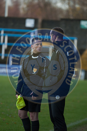 SFA Youth Cup, Round 4; Greenock Morton V St Mirren, Cappielow Park, Greenock