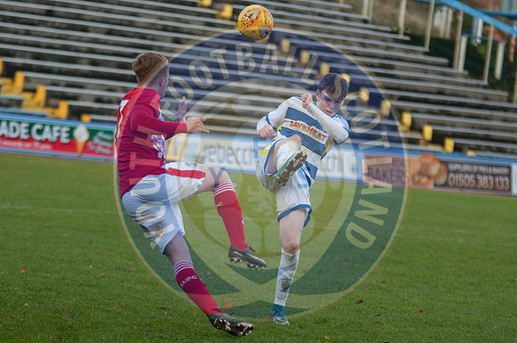 SFA Youth Cup, Round 4; Greenock Morton V St Mirren, Cappielow Park, Greenock