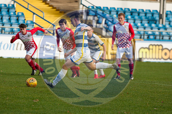 SFA Youth Cup, Round 4; Greenock Morton V St Mirren, Cappielow Park, Greenock