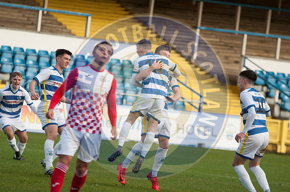 SFA Youth Cup, Round 4; Greenock Morton V St Mirren, Cappielow Park, Greenock