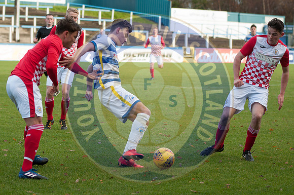 SFA Youth Cup, Round 4; Greenock Morton V St Mirren, Cappielow Park, Greenock