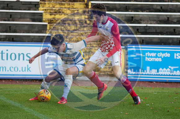 SFA Youth Cup, Round 4; Greenock Morton V St Mirren, Cappielow Park, Greenock