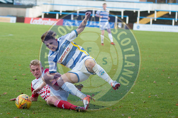 SFA Youth Cup, Round 4; Greenock Morton V St Mirren, Cappielow Park, Greenock