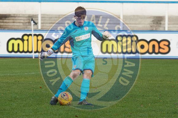 SFA Youth Cup, Round 4; Greenock Morton V St Mirren, Cappielow Park, Greenock