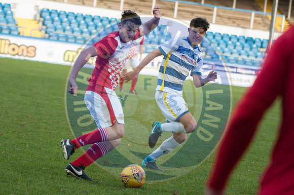 SFA Youth Cup, Round 4; Greenock Morton V St Mirren, Cappielow Park, Greenock