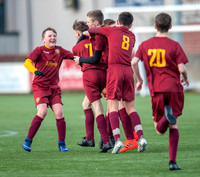 Cumbernauld Colts v Motherwell FC Community Trust (U14s)
