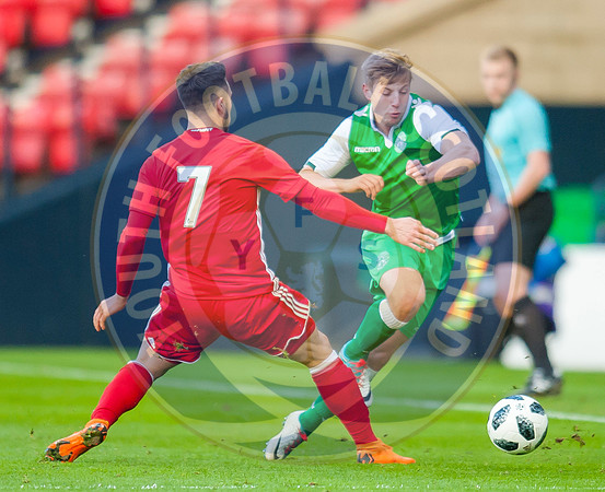 Scottish FA Youth Cup Final Aberdeen FC vs Hibernian Fc, Hampden