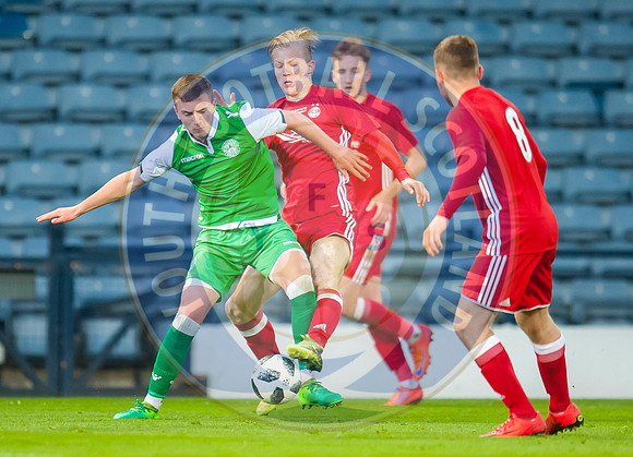 Scottish FA Youth Cup Final Aberdeen FC vs Hibernian Fc, Hampden