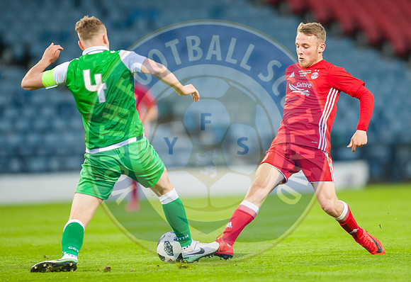 Scottish FA Youth Cup Final Aberdeen FC vs Hibernian Fc, Hampden