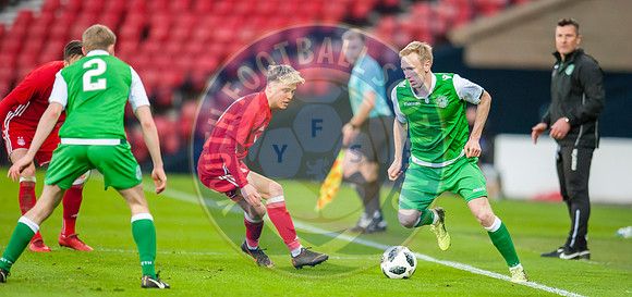 Scottish FA Youth Cup Final Aberdeen FC vs Hibernian Fc, Hampden