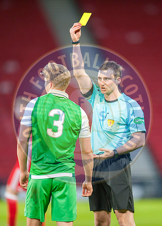 Scottish FA Youth Cup Final Aberdeen FC vs Hibernian Fc, Hampden