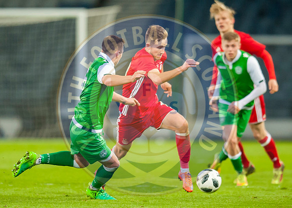 Scottish FA Youth Cup Final Aberdeen FC vs Hibernian Fc, Hampden