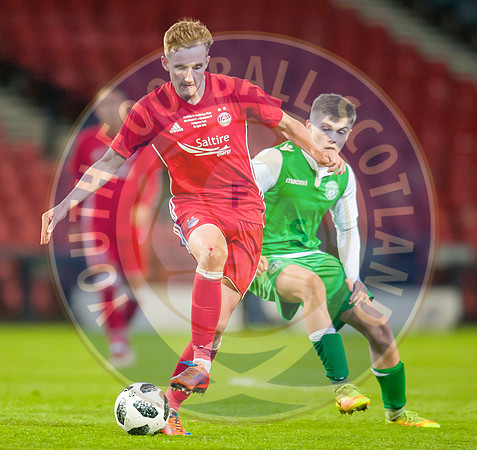 Scottish FA Youth Cup Final Aberdeen FC vs Hibernian Fc, Hampden