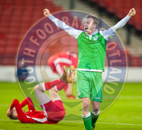 Scottish FA Youth Cup Final Aberdeen FC vs Hibernian Fc, Hampden