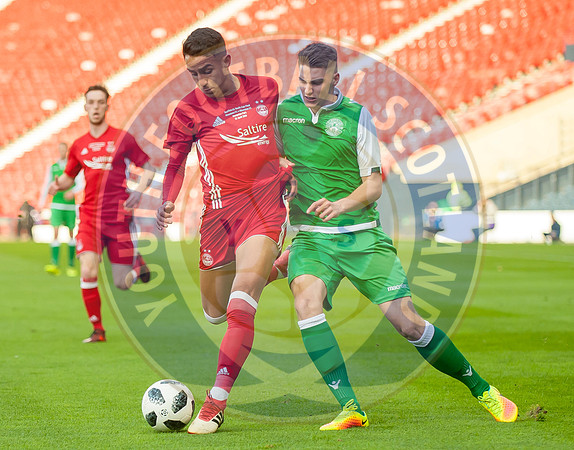 Scottish FA Youth Cup Final Aberdeen FC vs Hibernian Fc, Hampden