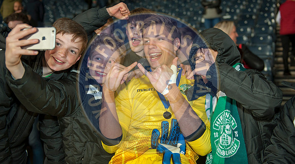 Scottish FA Youth Cup Final Aberdeen FC vs Hibernian Fc, Hampden