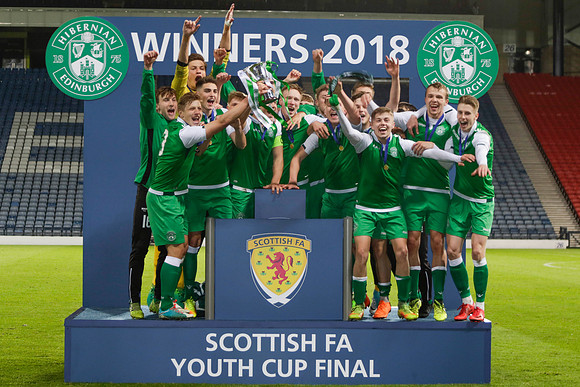 Scottish FA Youth Cup Final, Aberdeen FC Vs Hibernian FC