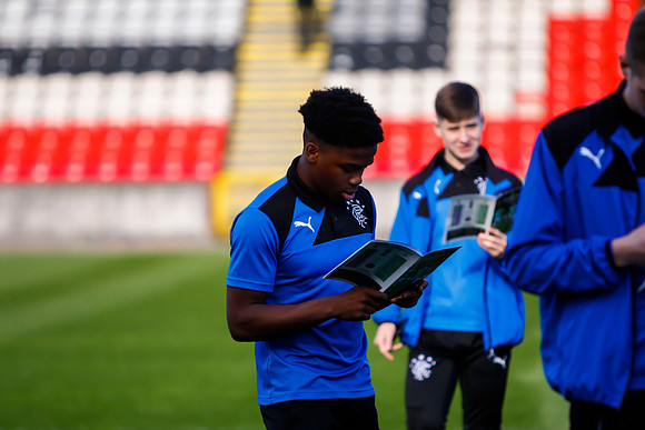 Glasgow Cup Final Celtic FC Vs Rangers FC (U17s), Firhill Stadiu