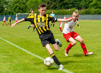 Jewel Miners U14s Cup Final - Spartans FC Youth v Hutchison Vale FC - Penicuik Athletic Park - 10062018| Image Credit: Malcolm Mackenzie - Malcolm Mackenzie Photography