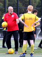 Mike Phelan visits Blantyre SA