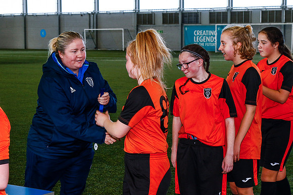 Glasgow Girls Fc Vs Glasgow City FC U15s SWF League Cup Final Sa