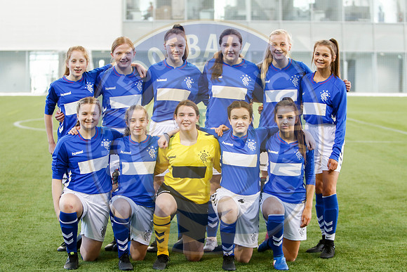 Scottish Womens Football U15s Youth Cup Final - Rangers vs Hiber