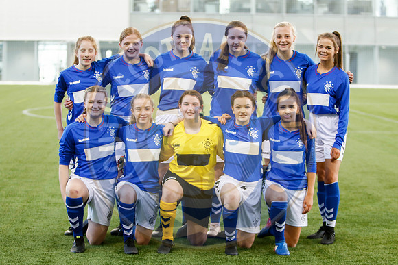Scottish Womens Football U15s Youth Cup Final - Rangers vs Hiber