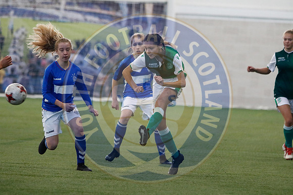 Scottish Womens Football U15s Youth Cup Final - Rangers vs Hiber