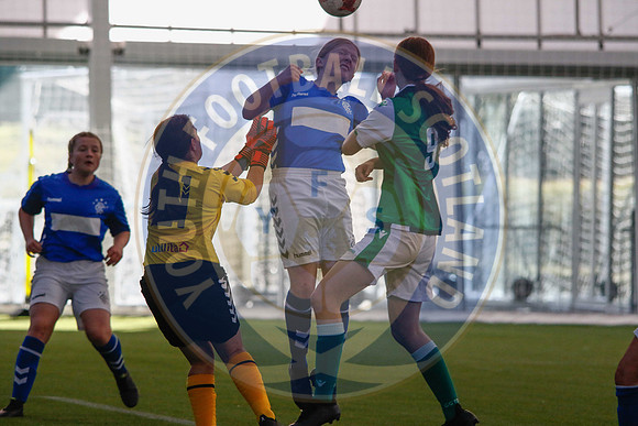 Scottish Womens Football U15s Youth Cup Final - Rangers vs Hiber