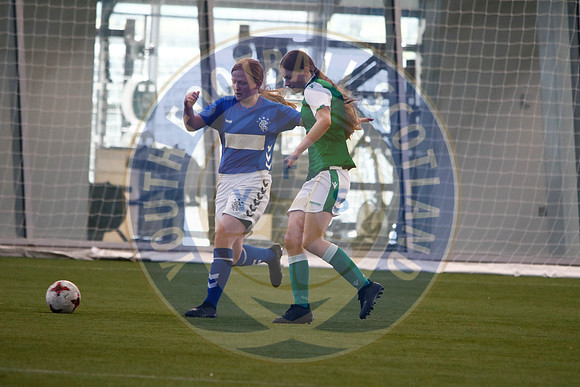 Scottish Womens Football U15s Youth Cup Final - Rangers vs Hiber