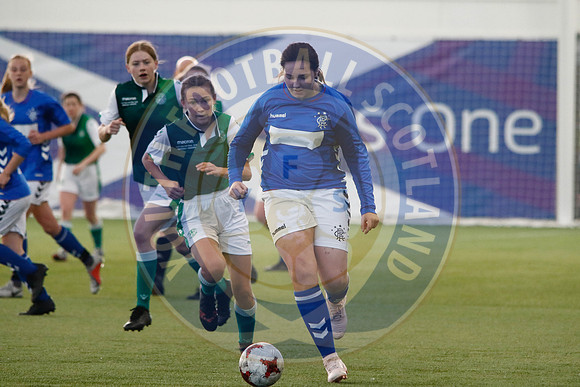 Scottish Womens Football U15s Youth Cup Final - Rangers vs Hiber