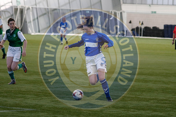 Scottish Womens Football U15s Youth Cup Final - Rangers vs Hiber