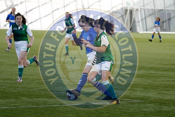 Scottish Womens Football U15s Youth Cup Final - Rangers vs Hiber