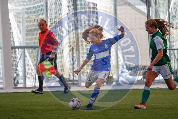 Scottish Womens Football U15s Youth Cup Final - Rangers vs Hiber