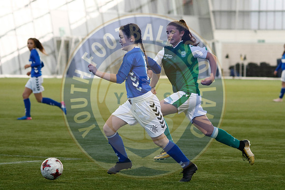 Scottish Womens Football U15s Youth Cup Final - Rangers vs Hiber
