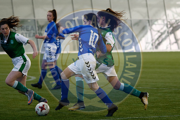 Scottish Womens Football U15s Youth Cup Final - Rangers vs Hiber