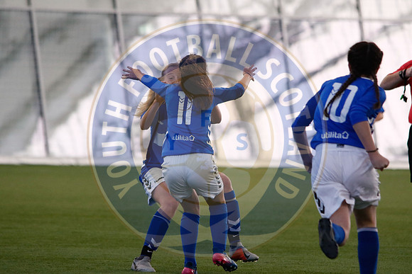 Scottish Womens Football U15s Youth Cup Final - Rangers vs Hiber