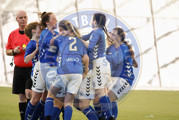 Scottish Womens Football U15s Youth Cup Final - Rangers vs Hiber