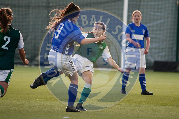 Scottish Womens Football U15s Youth Cup Final - Rangers vs Hiber