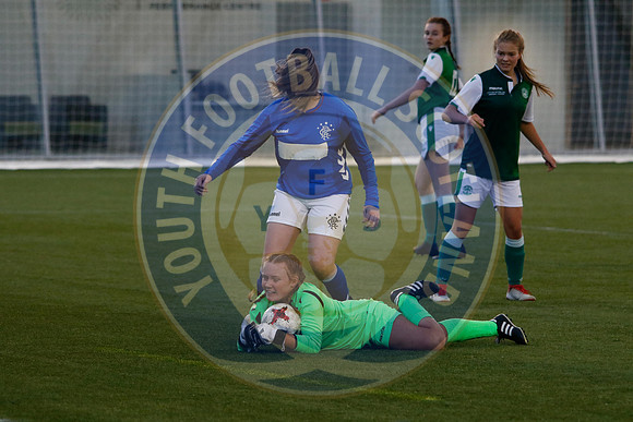 Scottish Womens Football U15s Youth Cup Final - Rangers vs Hiber