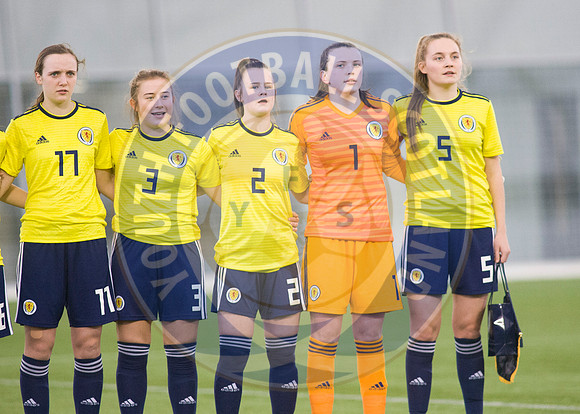 23/03/19 Scotland U17 Girl's v Norway U17 Girl's - UEFA Elite Round