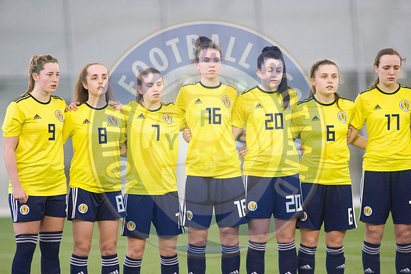 23/03/19 Scotland U17 Girl's v Norway U17 Girl's - UEFA Elite Round
