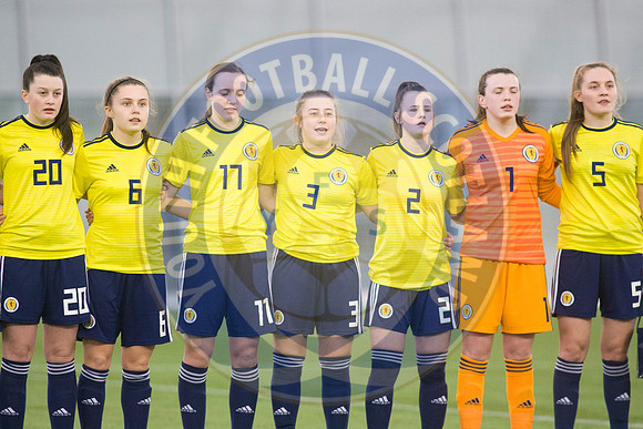 23/03/19 Scotland U17 Girl's v Norway U17 Girl's - UEFA Elite Round