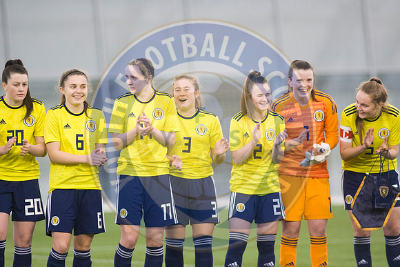 23/03/19 Scotland U17 Girl's v Norway U17 Girl's - UEFA Elite Round