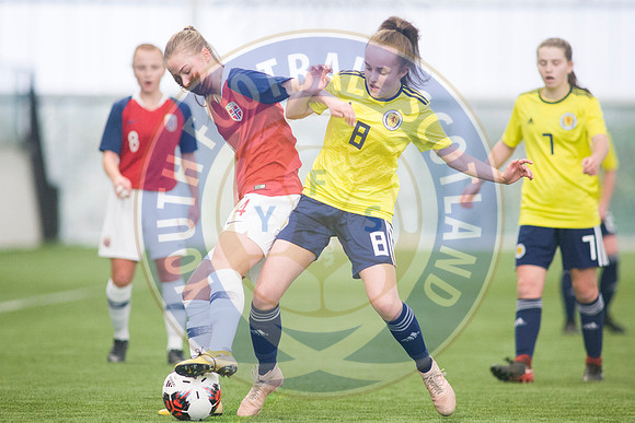 23/03/19 Scotland U17 Girl's v Norway U17 Girl's - UEFA Elite Round