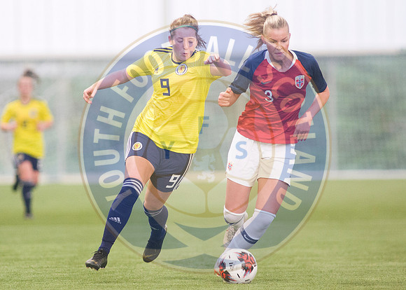 23/03/19 Scotland U17 Girl's v Norway U17 Girl's - UEFA Elite Round