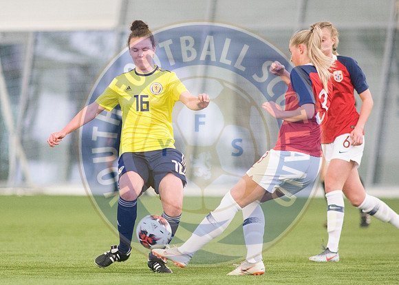23/03/19 Scotland U17 Girl's v Norway U17 Girl's - UEFA Elite Round