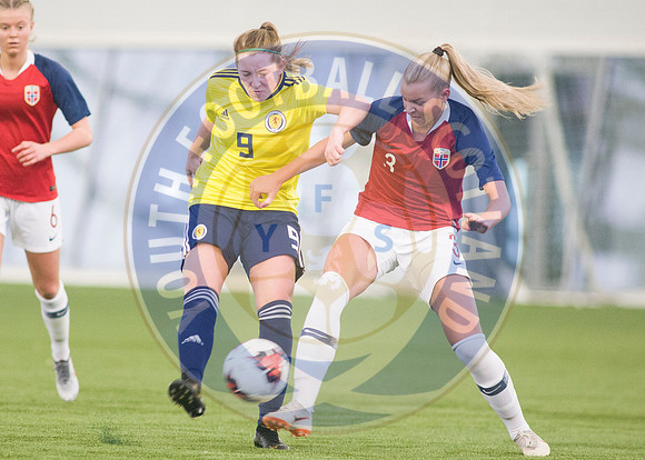 23/03/19 Scotland U17 Girl's v Norway U17 Girl's - UEFA Elite Round