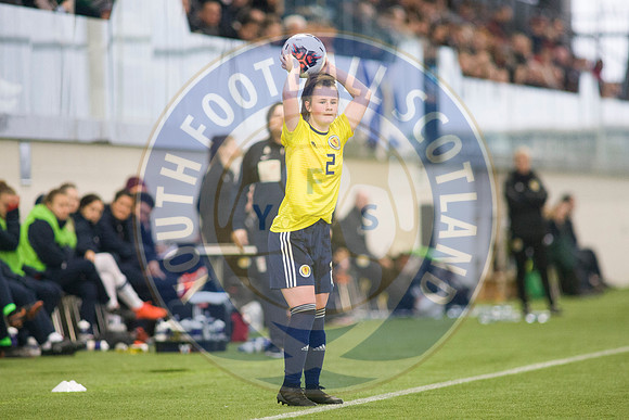 23/03/19 Scotland U17 Girl's v Norway U17 Girl's - UEFA Elite Round